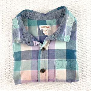 Cat & Jack Boys Checkered Shirt